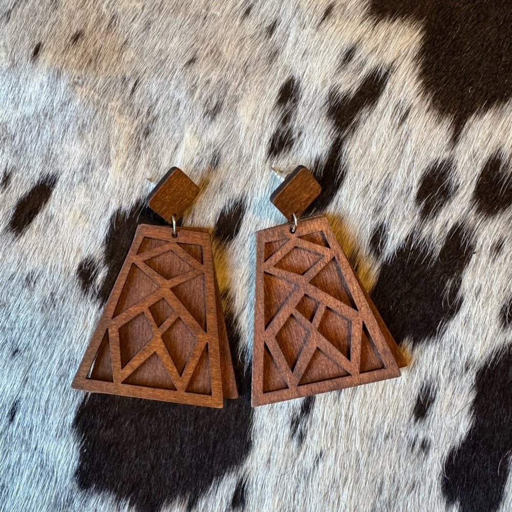 Wooden Earrings